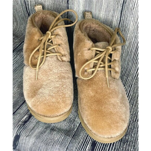 UGG Other - NEW UGG Neumel Cozy Sheepskin Ankle Chukka Boots Chestnut Brown Mens Size 9